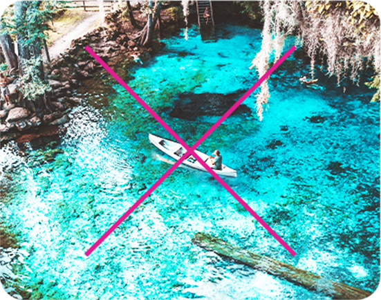 Do not color correct photos